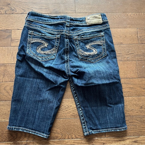 Silver Jean Shorts - Picture 4 of 13